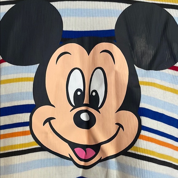Disney Blue and Yellow Mickey Mouse Tank Top - Picture 3 of 7